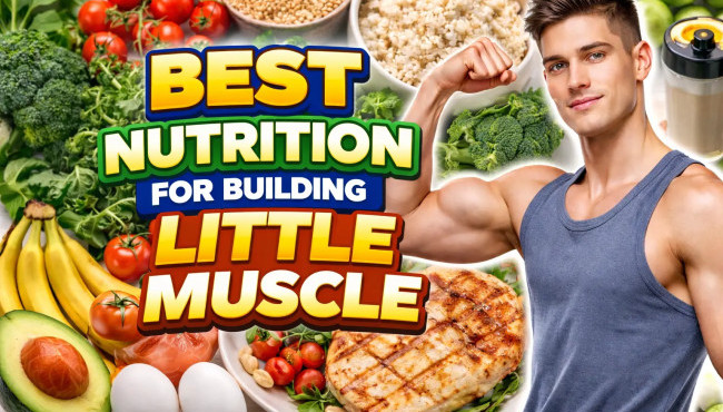 Best Nutrition for Building Little Muscle  (Slow but Clean Way)