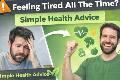 Simple Health Advice for People Who Feel Tired All the Time 🌿